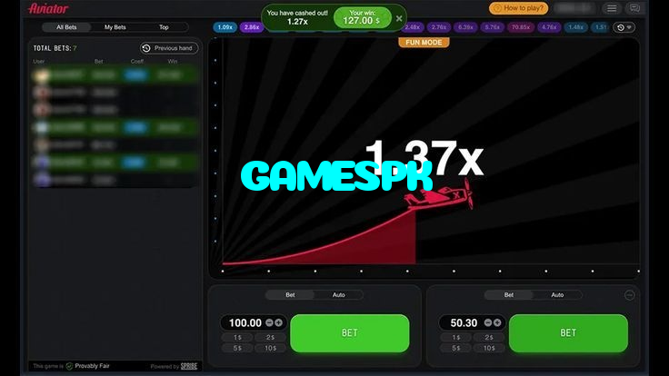 available types of GAMESPK bet including pre-match live express and system bets